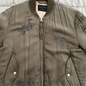All Saints bomber jacket.